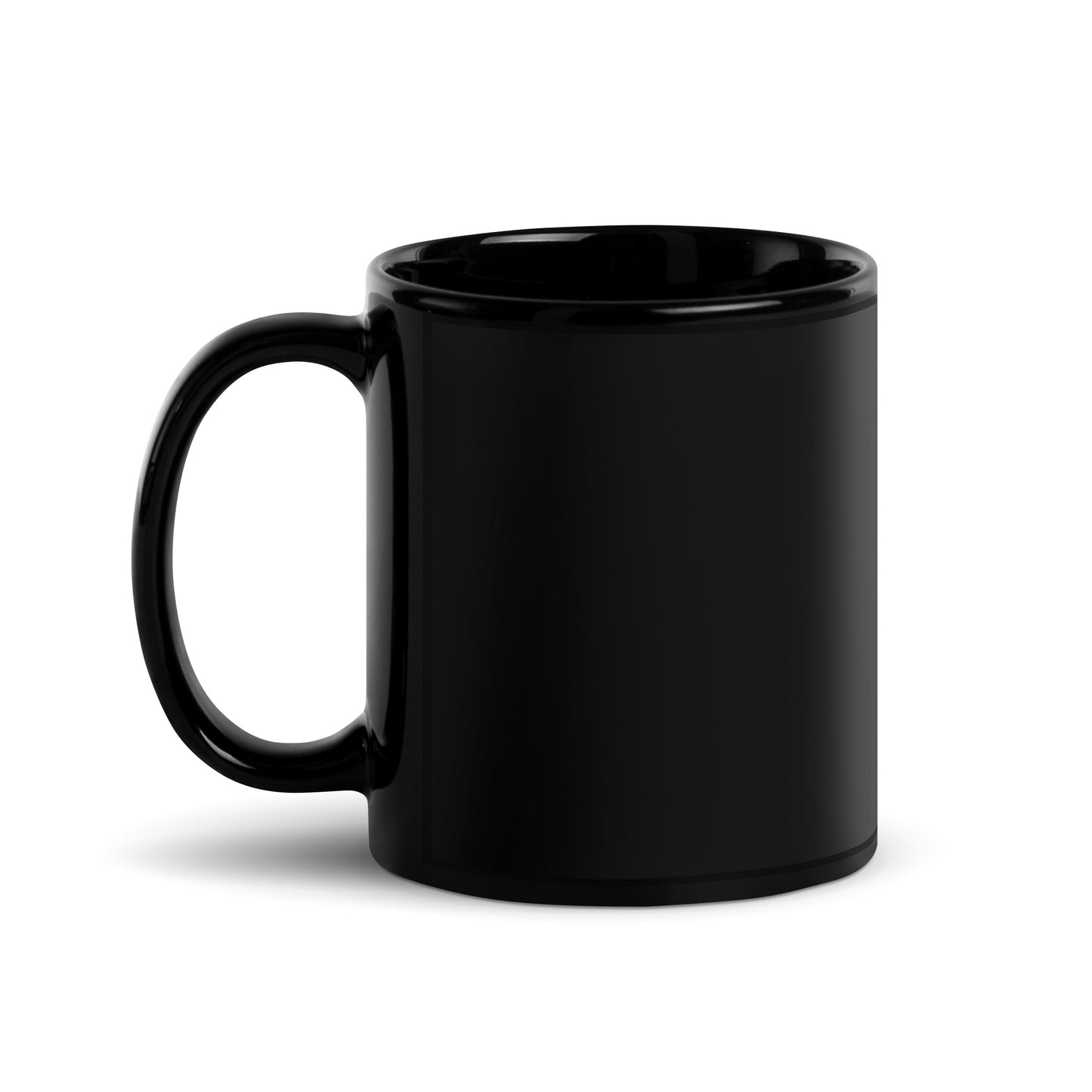 Mug noir et or en céramique - Vis Tes Rêves