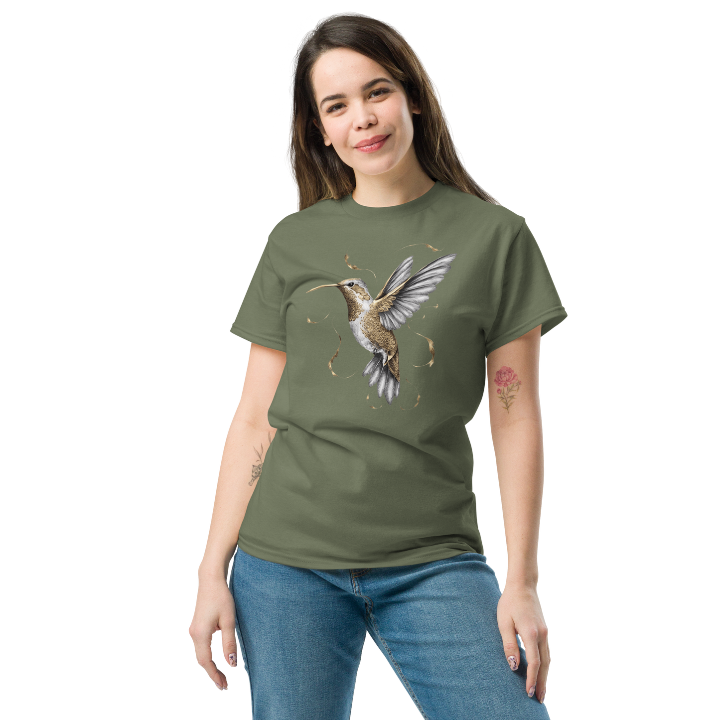 T-shirt pour femme en coton - Colibri
