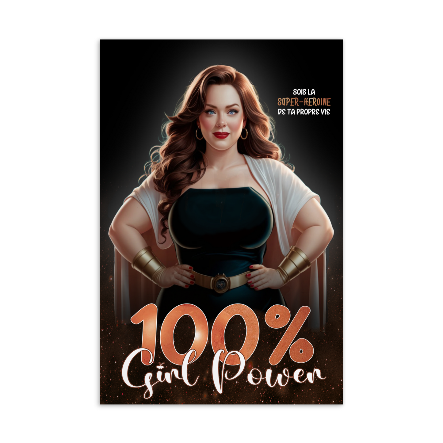 Carte postale - 100% Girl Power