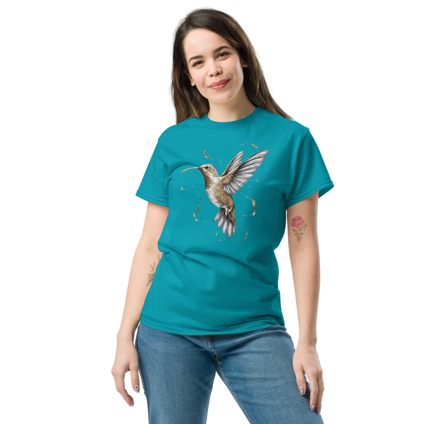 T-shirt pour femme en coton - Colibri