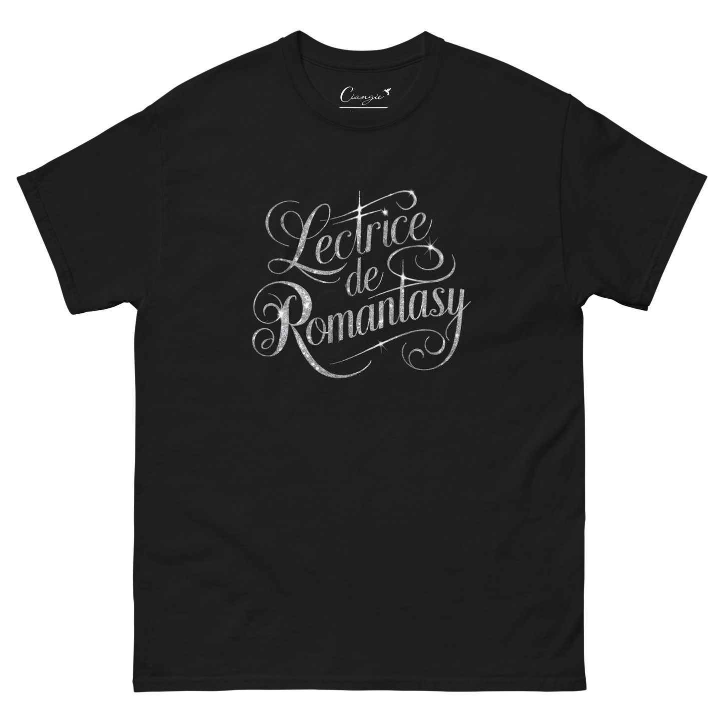 T-shirt imprimé pour femme 100% coton - Haut à manches courtes pour Lectrice de Romantasy - Vêtement pour les passionnées de lecture