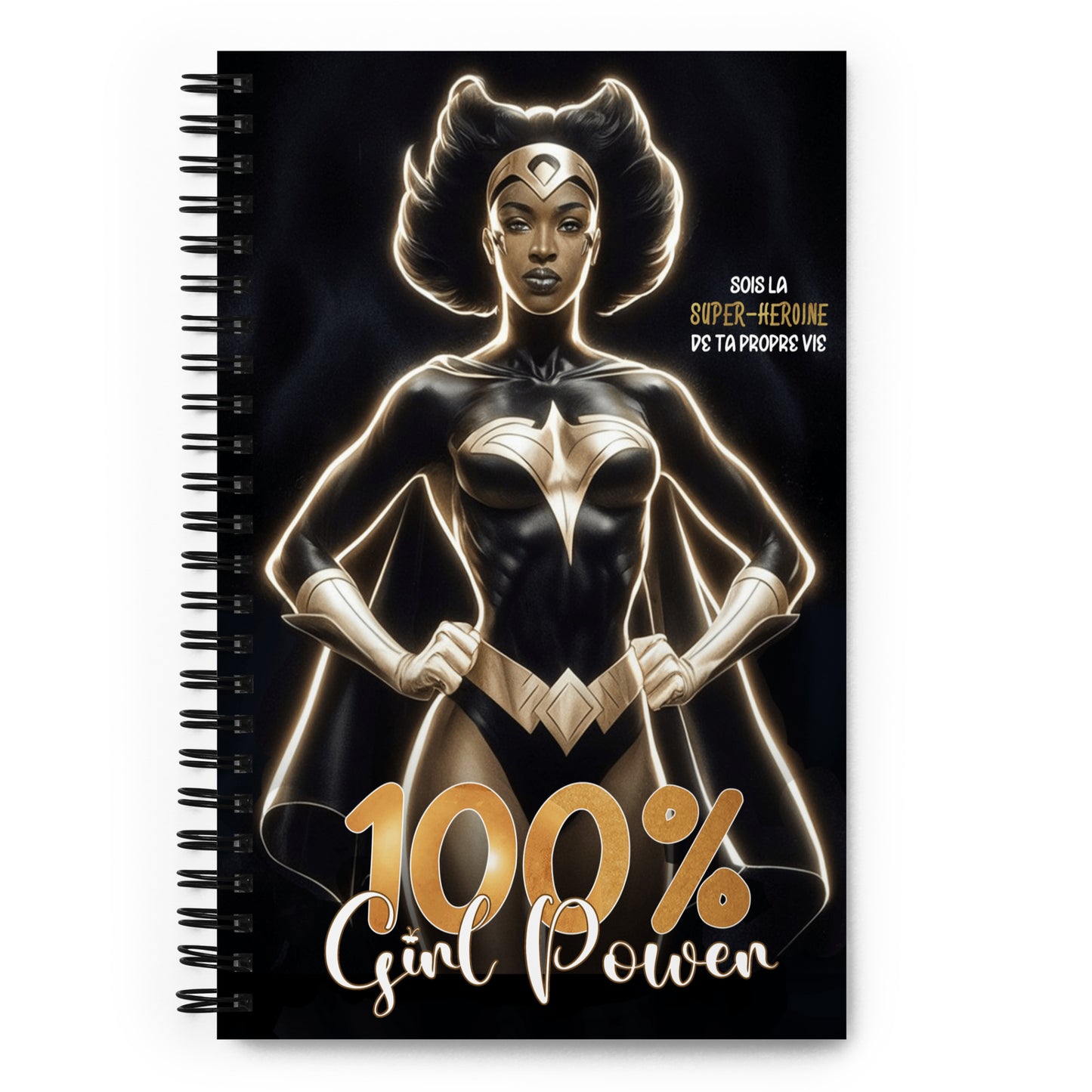 Carnet de notes à spirale - 100% Girl Power