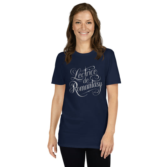 T-shirt pour femme à Manches Courtes - Lectrice de Romantasy