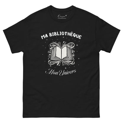 T-shirt pour femme - Ma Bibliothèque , Mon Univers