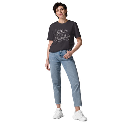 T-shirt pour femme en coton biologique - Lectrice de Romantasy