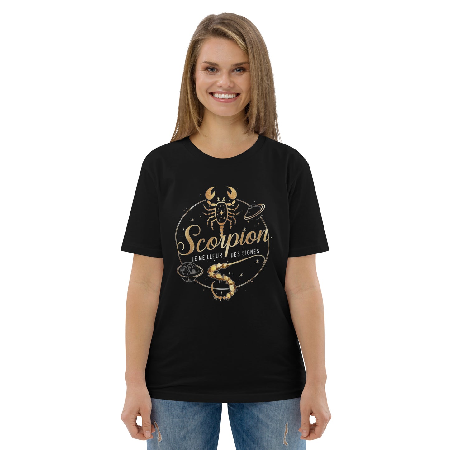 T-shirt pour femme en coton biologique - Scorpion