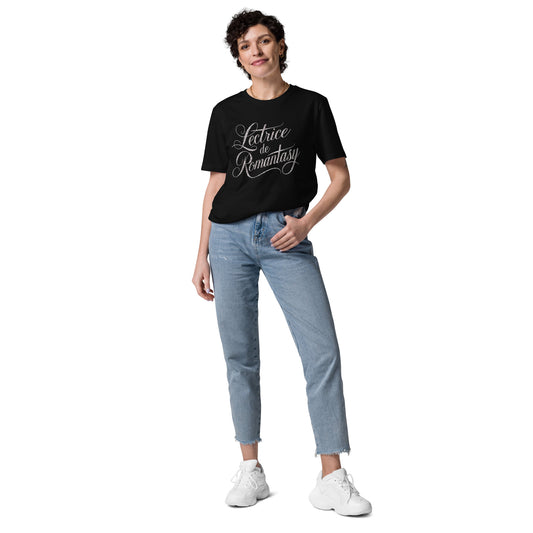 T-shirt pour femme en coton biologique - Lectrice de Romantasy