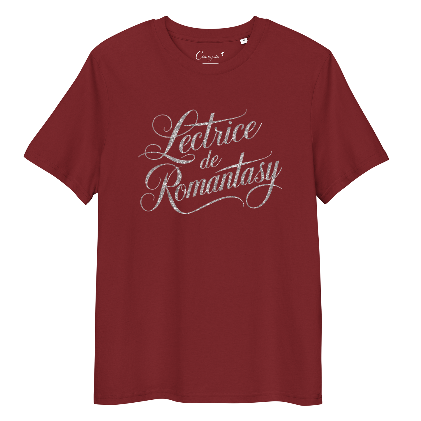 T-shirt pour femme en coton biologique - Lectrice de Romantasy