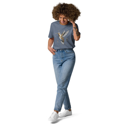 T-shirt pour femme en coton biologique - Colibri