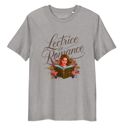 T-shirt pour femme en coton biologique - Lectrice de romance