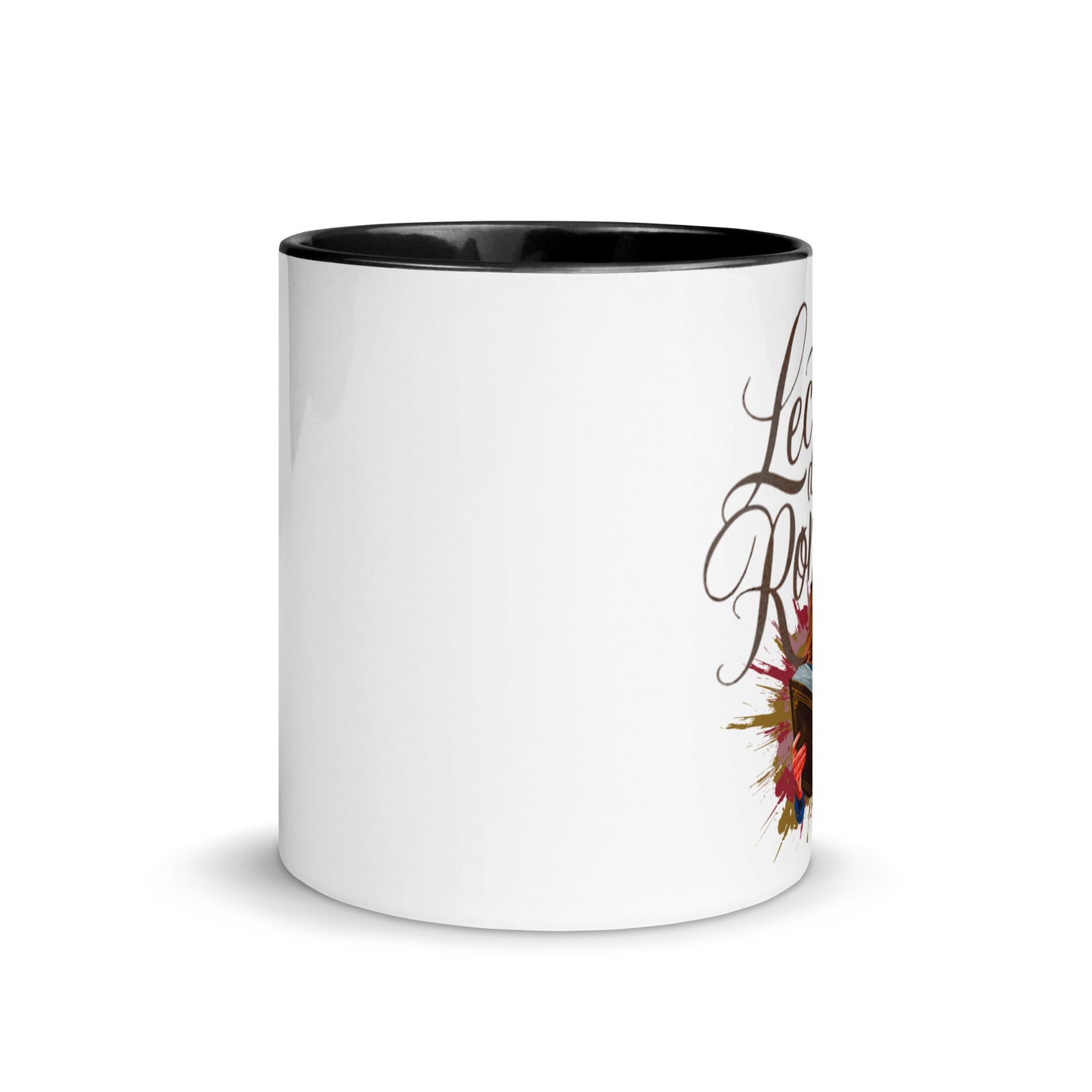 Mug à Intérieur Coloré - Lectrice de Romance