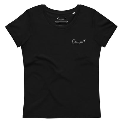 T-shirt moulant écologique femme - Ciangie